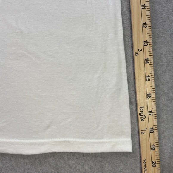 Vintage 1990 Country Calico Cat T-Shirt XL Single Stitch Air Waves Made USA - Picture 7 of 9